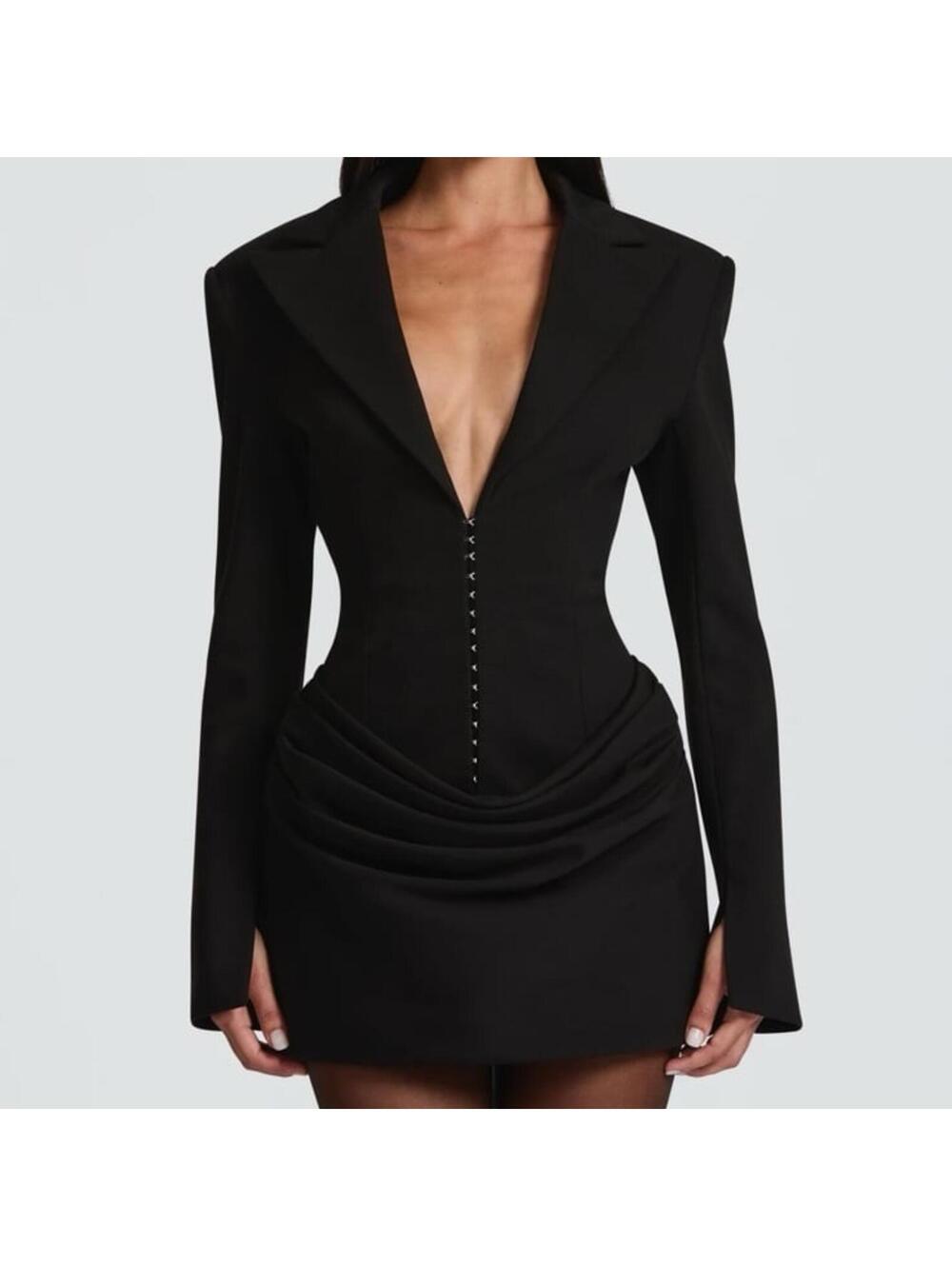 BABYBOO SUSIE MINI DRESS BLACK size L